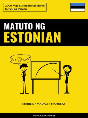 cover image of Matuto ng Estonian--Mabilis / Madali / Mahusay